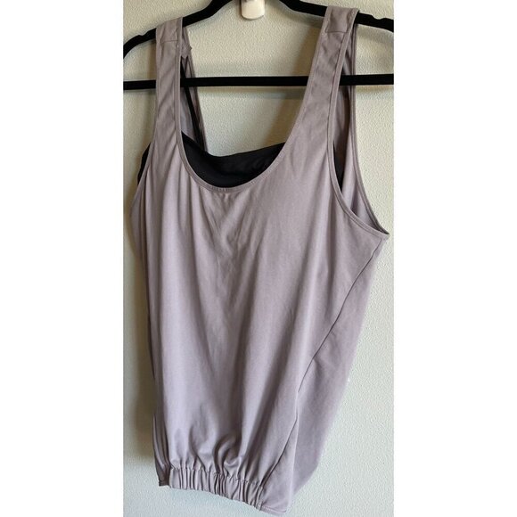 Fabletics Womens Lucia Tank Top Purple/Black XS NEW - Picture 3 of 10